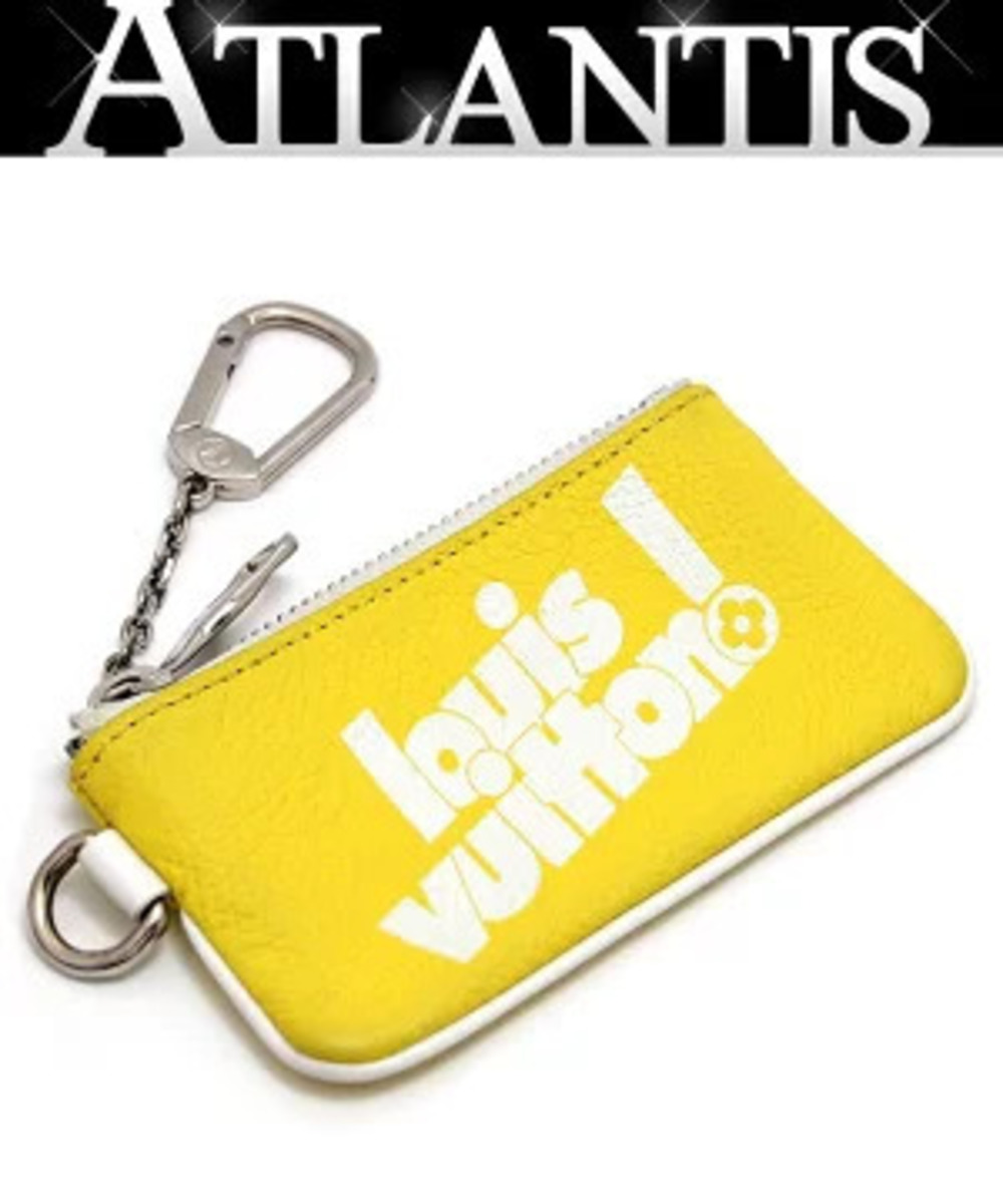 Louis Vuitton Pochette LV Leather Yellow